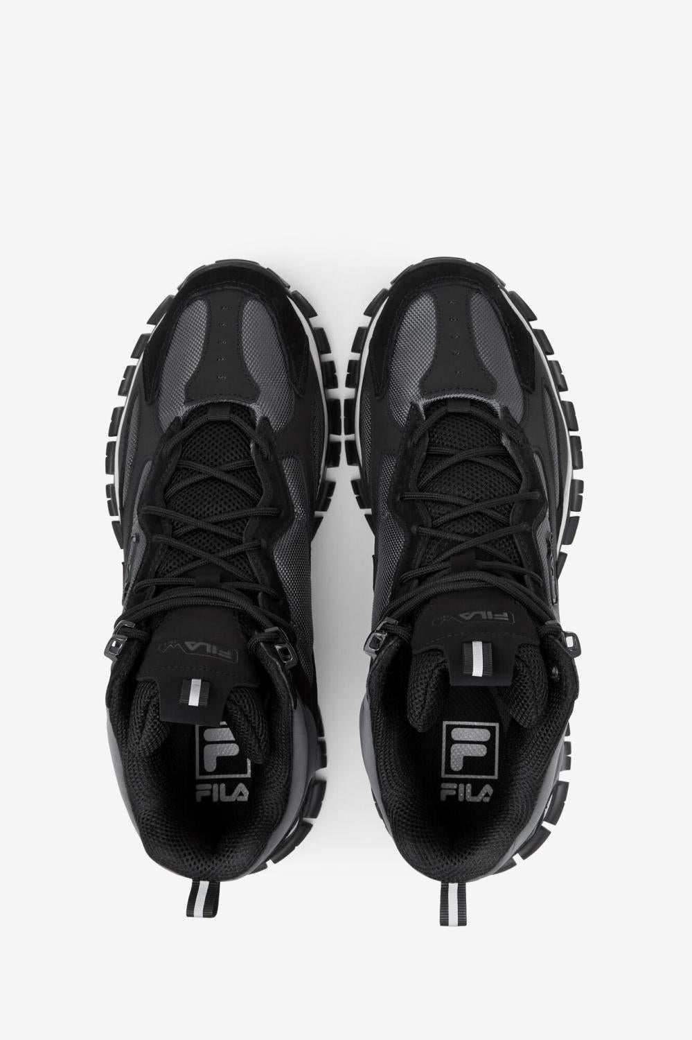 Men Boots | FILA Men's Ray Tracer Tr 2 Mid 060 DARK SHADOW / BLACK / SILVER GRAY