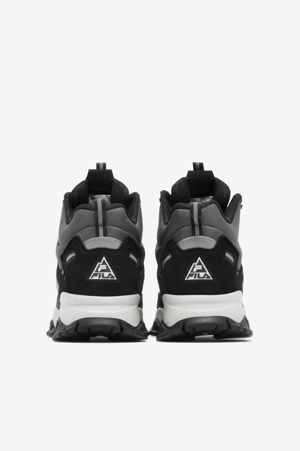 Men Boots | FILA Men's Ray Tracer Tr 2 Mid 060 DARK SHADOW / BLACK / SILVER GRAY