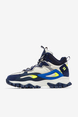 Men Boots | FILA Men's Ray Tracer Tr 2 Mid 346 PELICAN / DRESS BLUES / PRINCESS BLUE