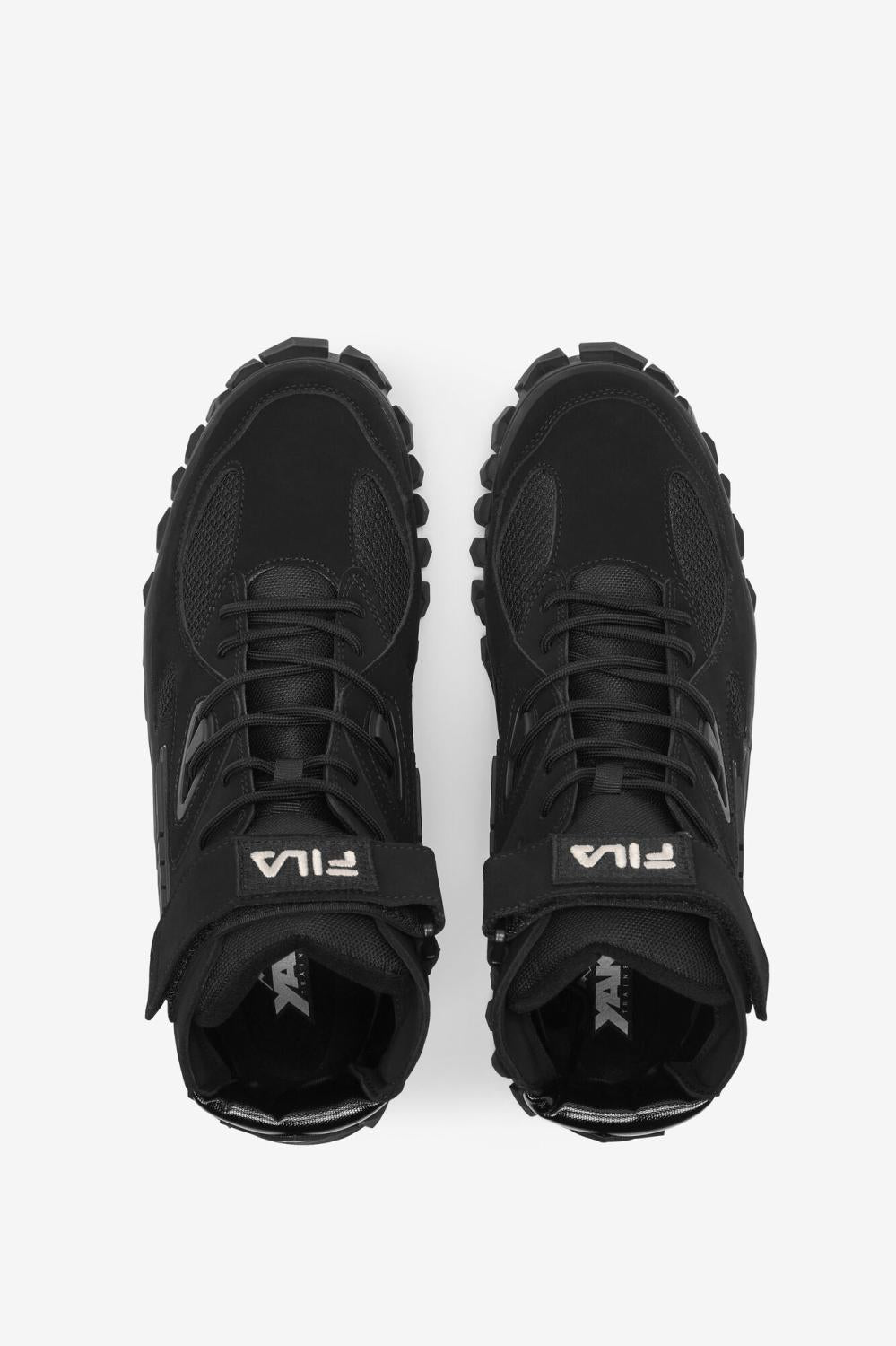 Men Boots | FILA Men's Yak Boots 013 BLACK / BLACK / GARDENIA