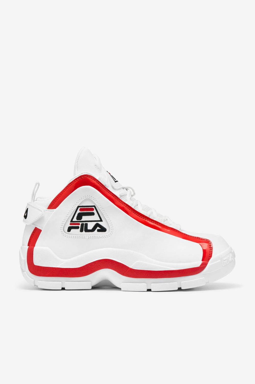 Men Grant Hill | FILA Men's Grant Hill 2 114 WHITE / RED / BLACK
