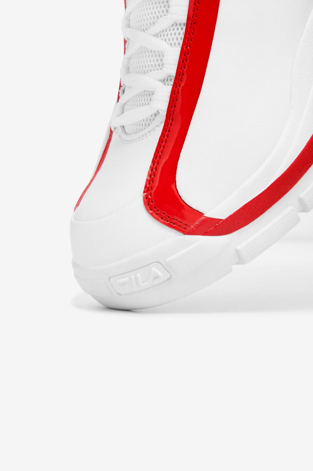 Men Grant Hill | FILA Men's Grant Hill 2 114 WHITE / RED / BLACK