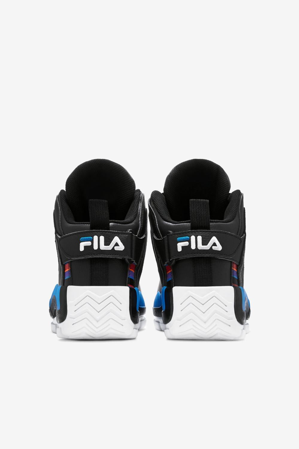 Men Grant Hill | FILA Men's Grant Hill 2 History 018 BLACK / WHITE / IMPERIAL BLUE