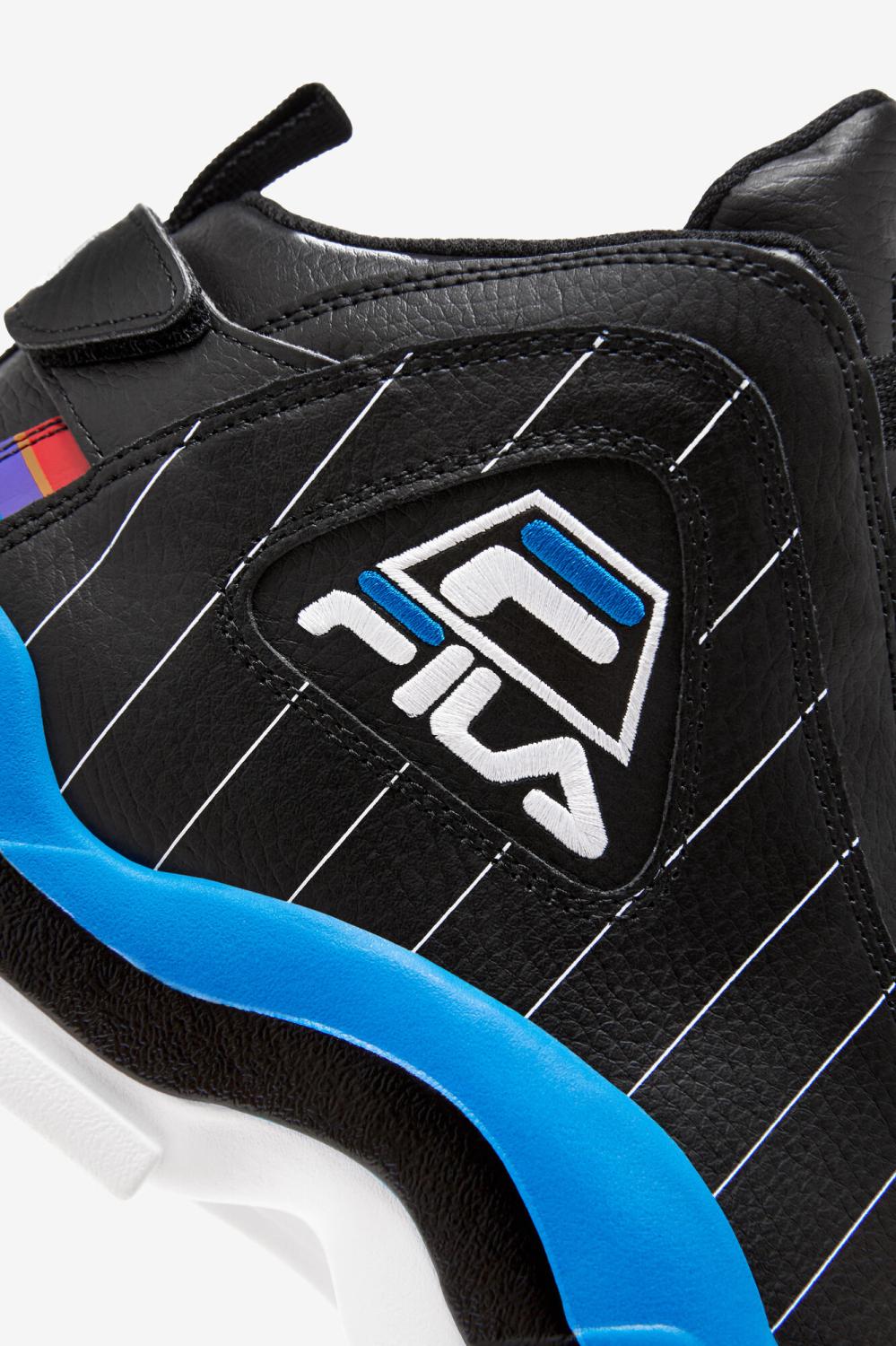 Men Grant Hill | FILA Men's Grant Hill 2 History 018 BLACK / WHITE / IMPERIAL BLUE