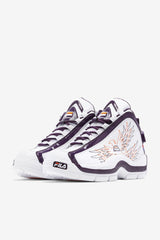 Men Grant Hill | FILA Men's Grant Hill 2 History 133 WHITE / PURPLE PENNANT / VIBRANT ORANGE