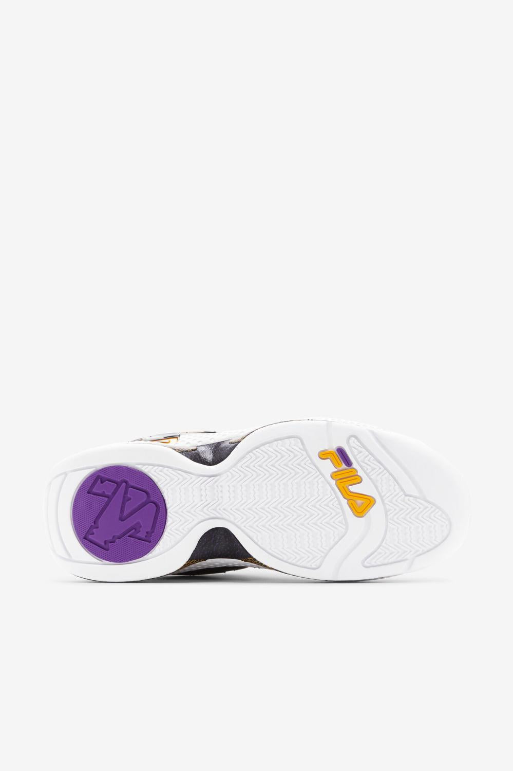 Men Grant Hill | FILA Men's Grant Hill 3 043 BLACK / GOLD FUSION / ELECTRIC PURPLE
