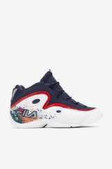 Men Grant Hill | FILA Men's Grant Hill 3 DIY 422 FILA NAVY / MULTI / WHITE