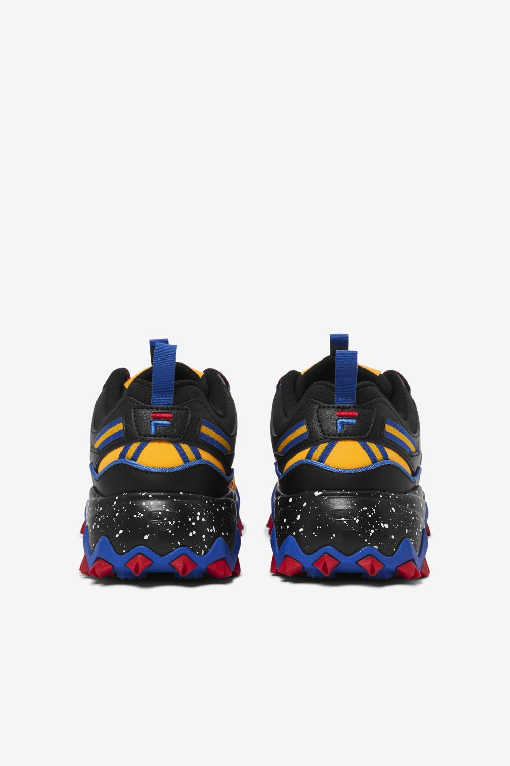 Men Oakmont TR | FILA Men's Oakmont Tr 025 BLACK / GOLD FUSION / FILA RED