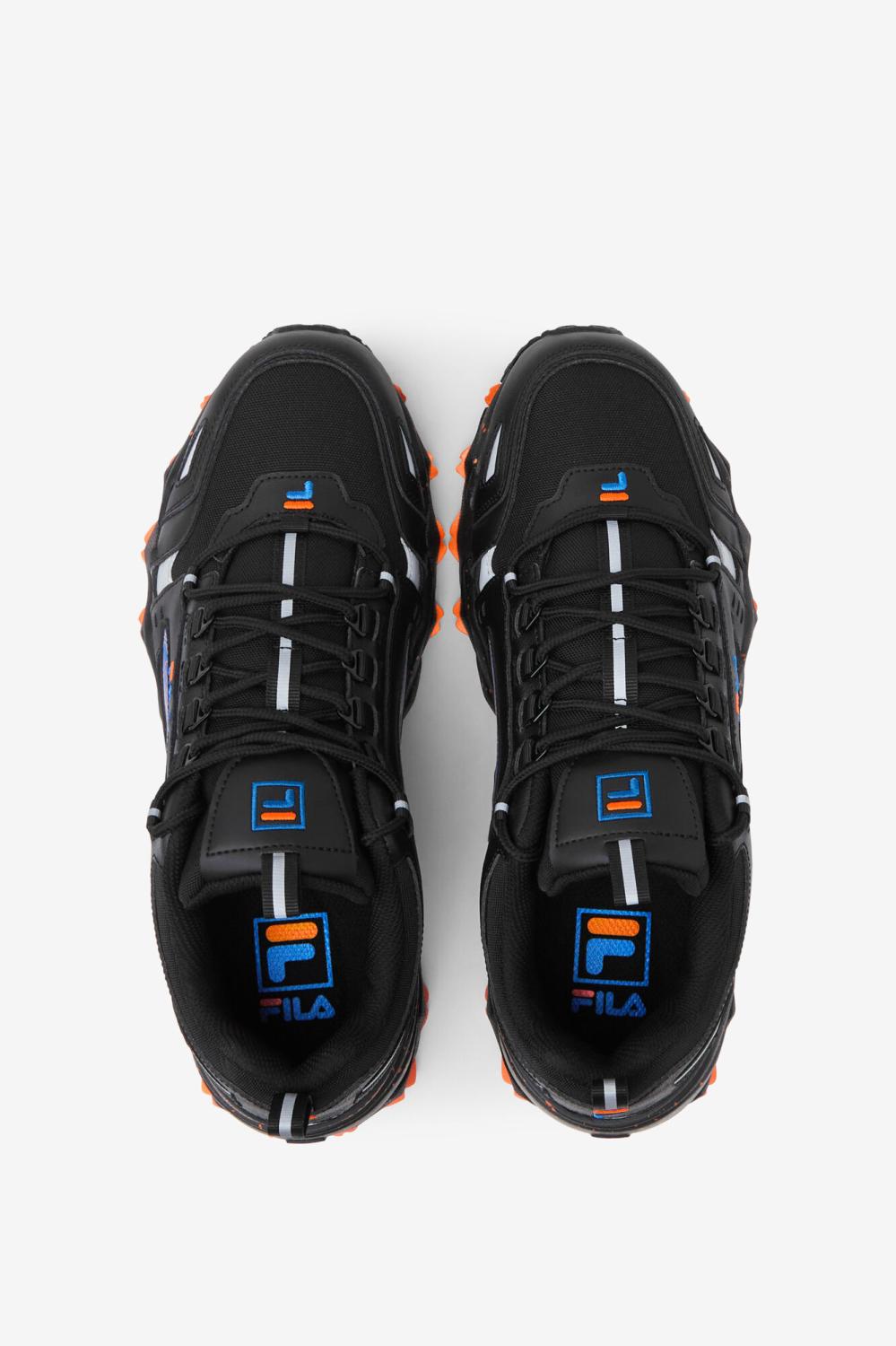 Men Oakmont TR | FILA Men's Oakmont Tr 035 BLACK / FRENCH BLUE / SHOCKING ORANGE