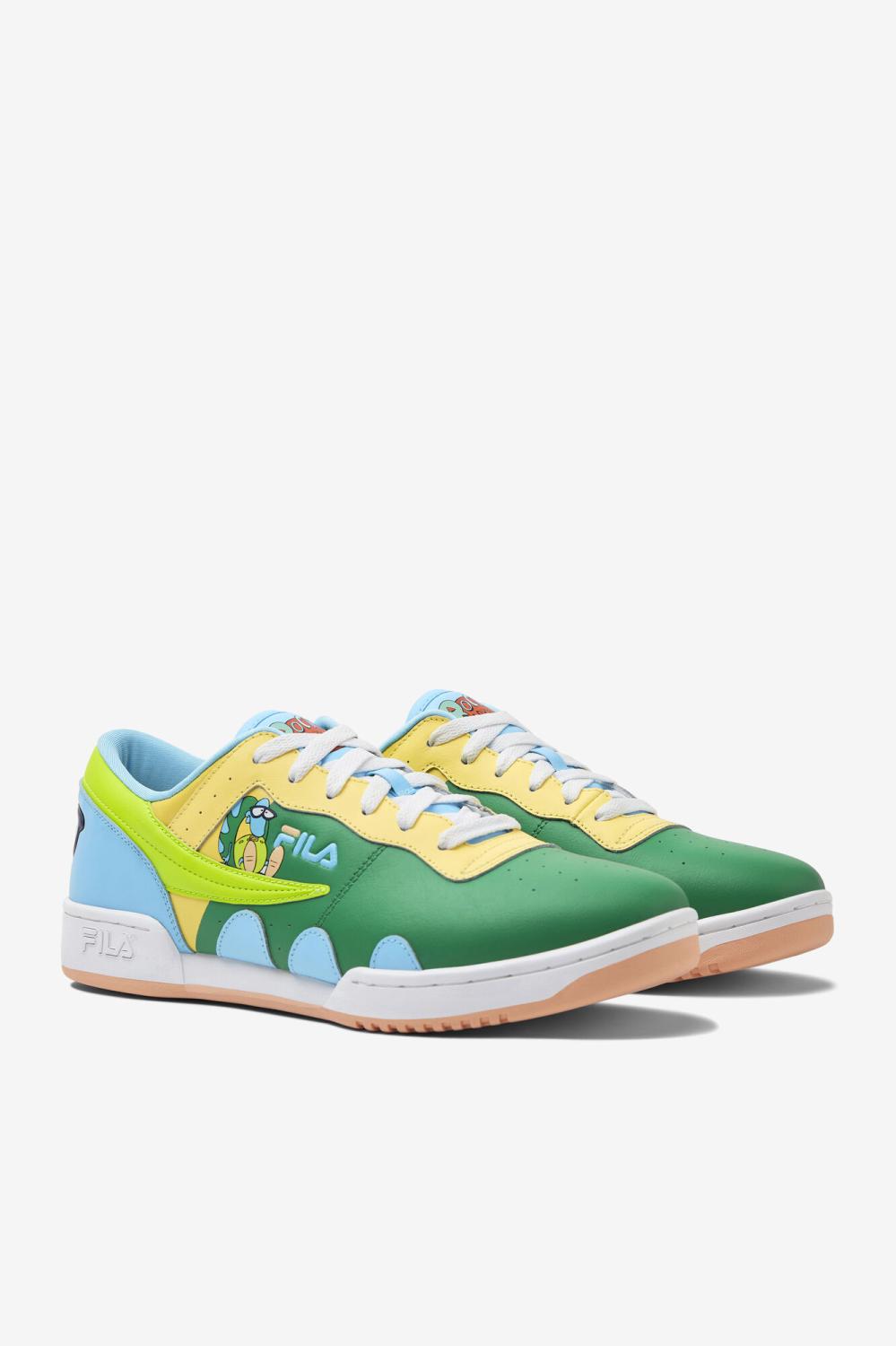 Men Original Fitness | FILA Rocko's Modern Life Filburt X Original Fitness 323 JELLY BEAN / YELLOW CREAM / WHITE