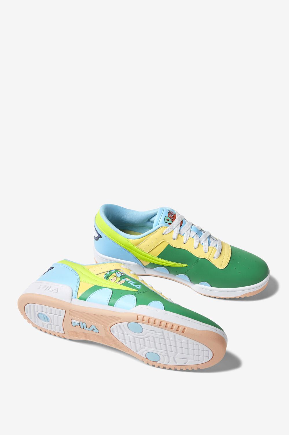 Men Original Fitness | FILA Rocko's Modern Life Filburt X Original Fitness 323 JELLY BEAN / YELLOW CREAM / WHITE