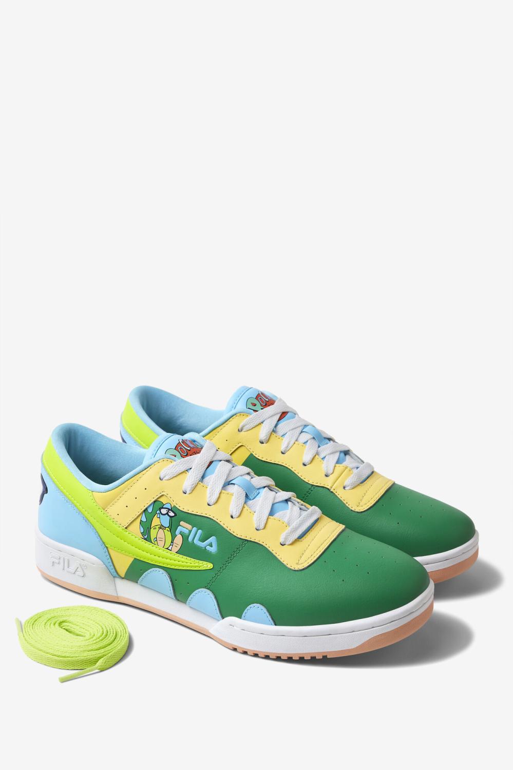 Men Original Fitness | FILA Rocko's Modern Life Filburt X Original Fitness 323 JELLY BEAN / YELLOW CREAM / WHITE