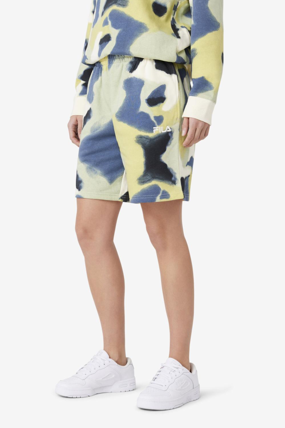 Men Pants &amp; Shorts | FILA Aim Short 177 BABY'S BREATH BRUSHSTROKE PRINT