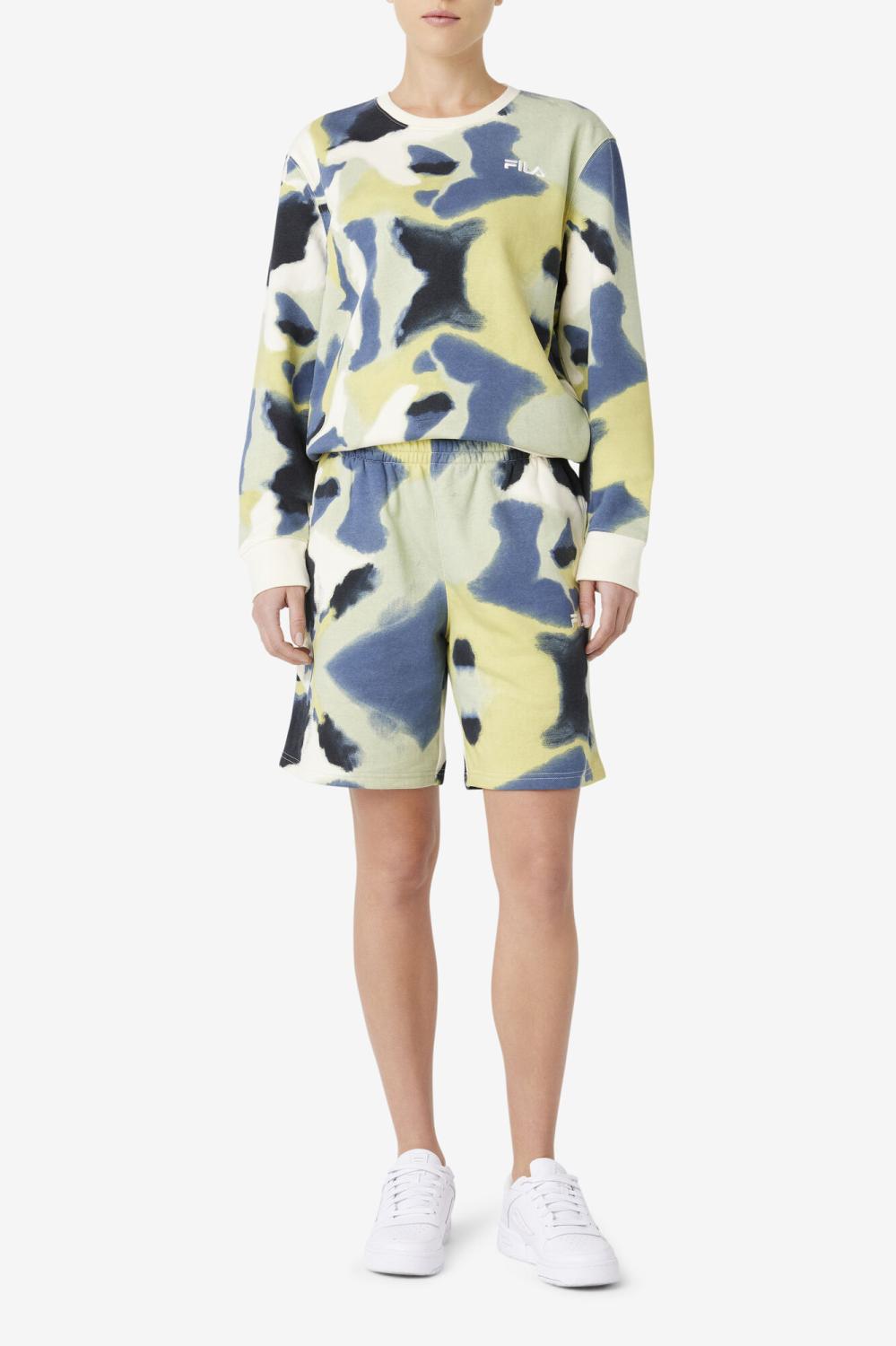 Men Pants &amp; Shorts | FILA Aim Short 177 BABY'S BREATH BRUSHSTROKE PRINT