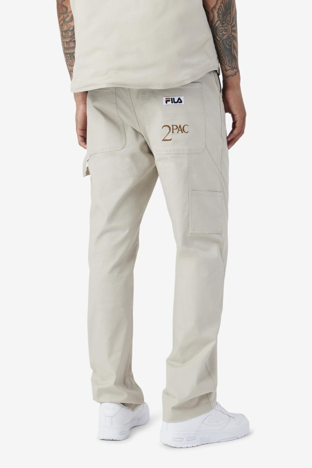Men Pants &amp; Shorts | FILA 2Pac Cargo Pant 031 DOVE / BRONZE BROWN