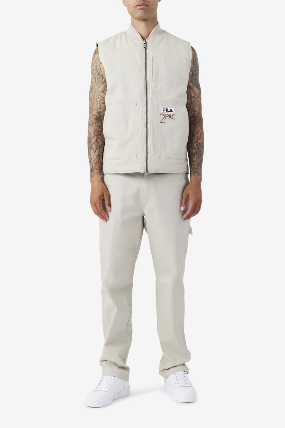 Men Pants &amp; Shorts | FILA 2Pac Cargo Pant 031 DOVE / BRONZE BROWN