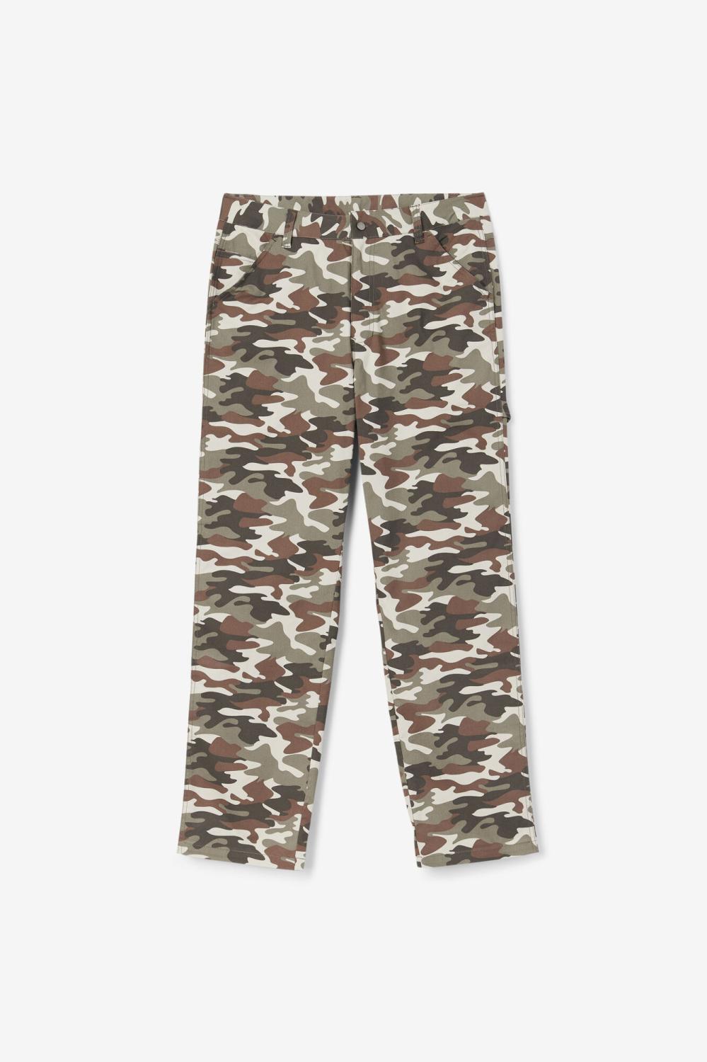Men Pants &amp; Shorts | FILA 2Pac Cargo Pant 373 CAMO PRINT