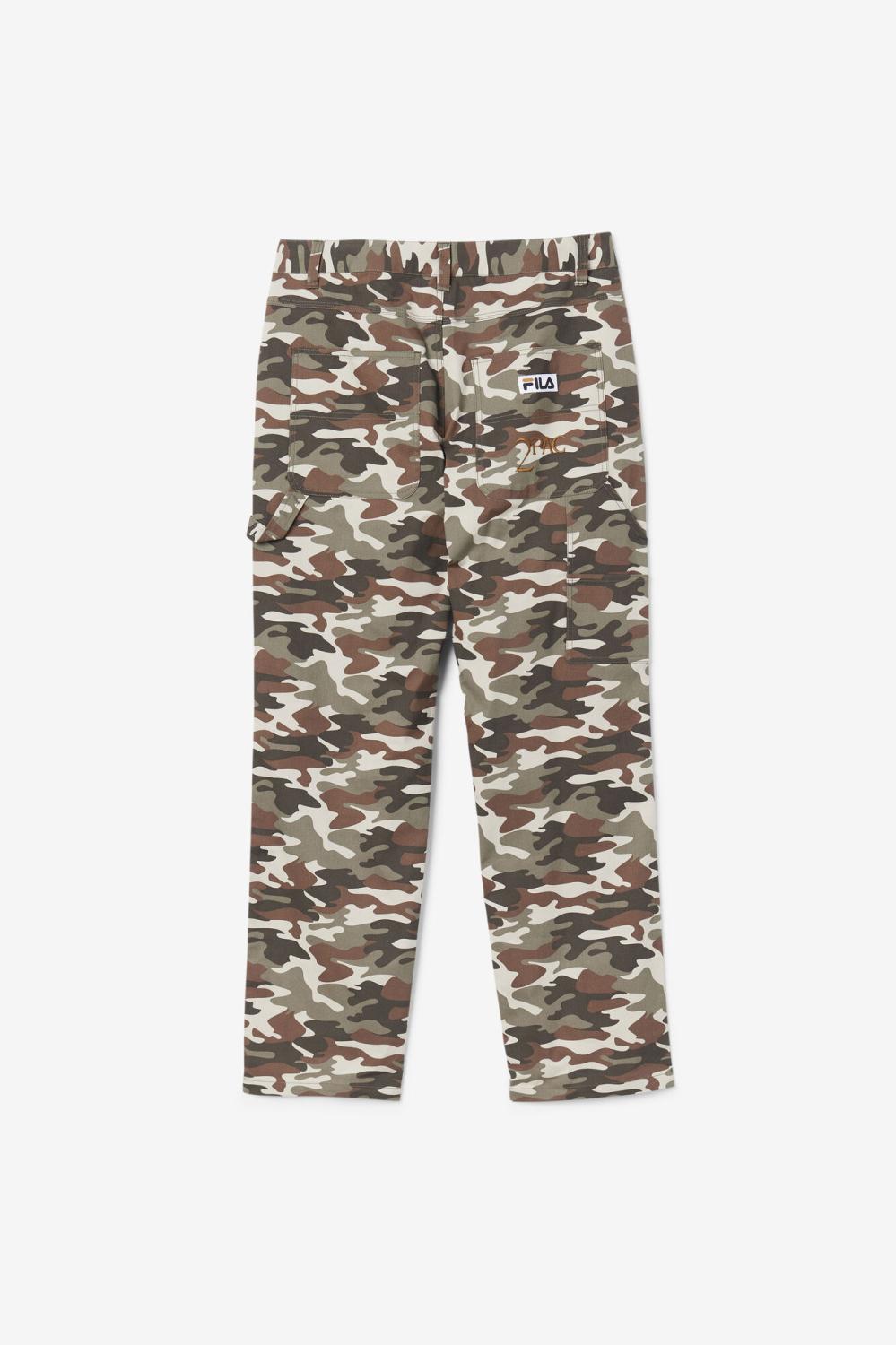 Men Pants &amp; Shorts | FILA 2Pac Cargo Pant 373 CAMO PRINT
