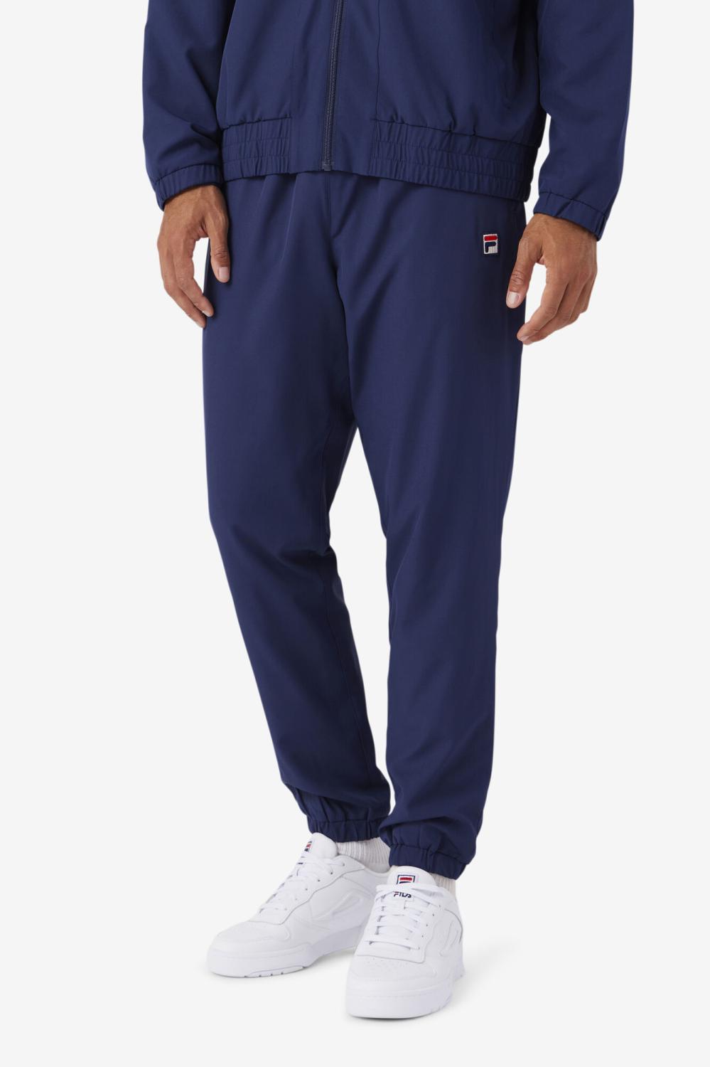 Men Pants &amp; Shorts | FILA Amar Track Pant 410 FILA NAVY / WHITE / FILA RED