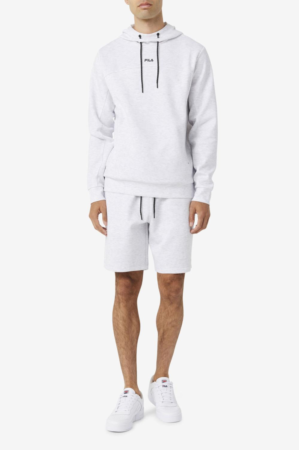 Men Pants &amp; Shorts | FILA Balban Short 078 BLEACHED MARL / BLACK