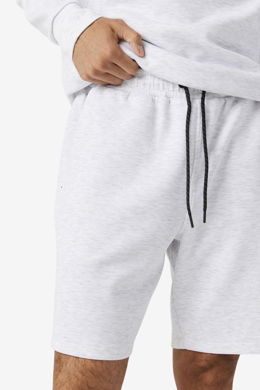 Men Pants &amp; Shorts | FILA Balban Short 078 BLEACHED MARL / BLACK