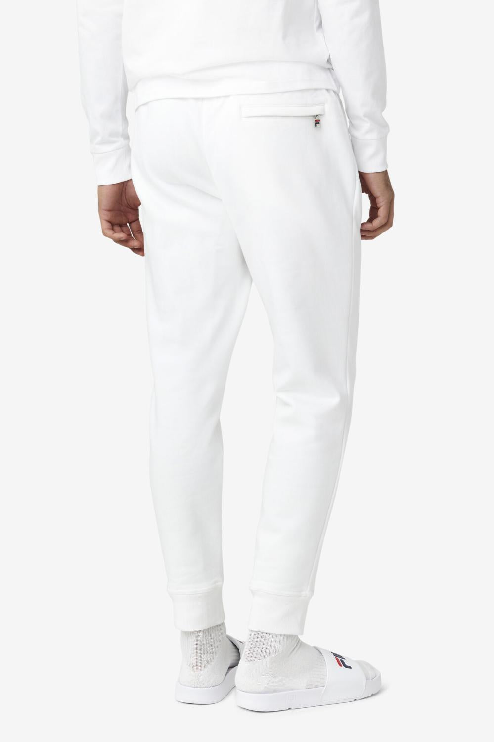 Men Pants &amp; Shorts | FILA Chardon Jogger 100 WHITE