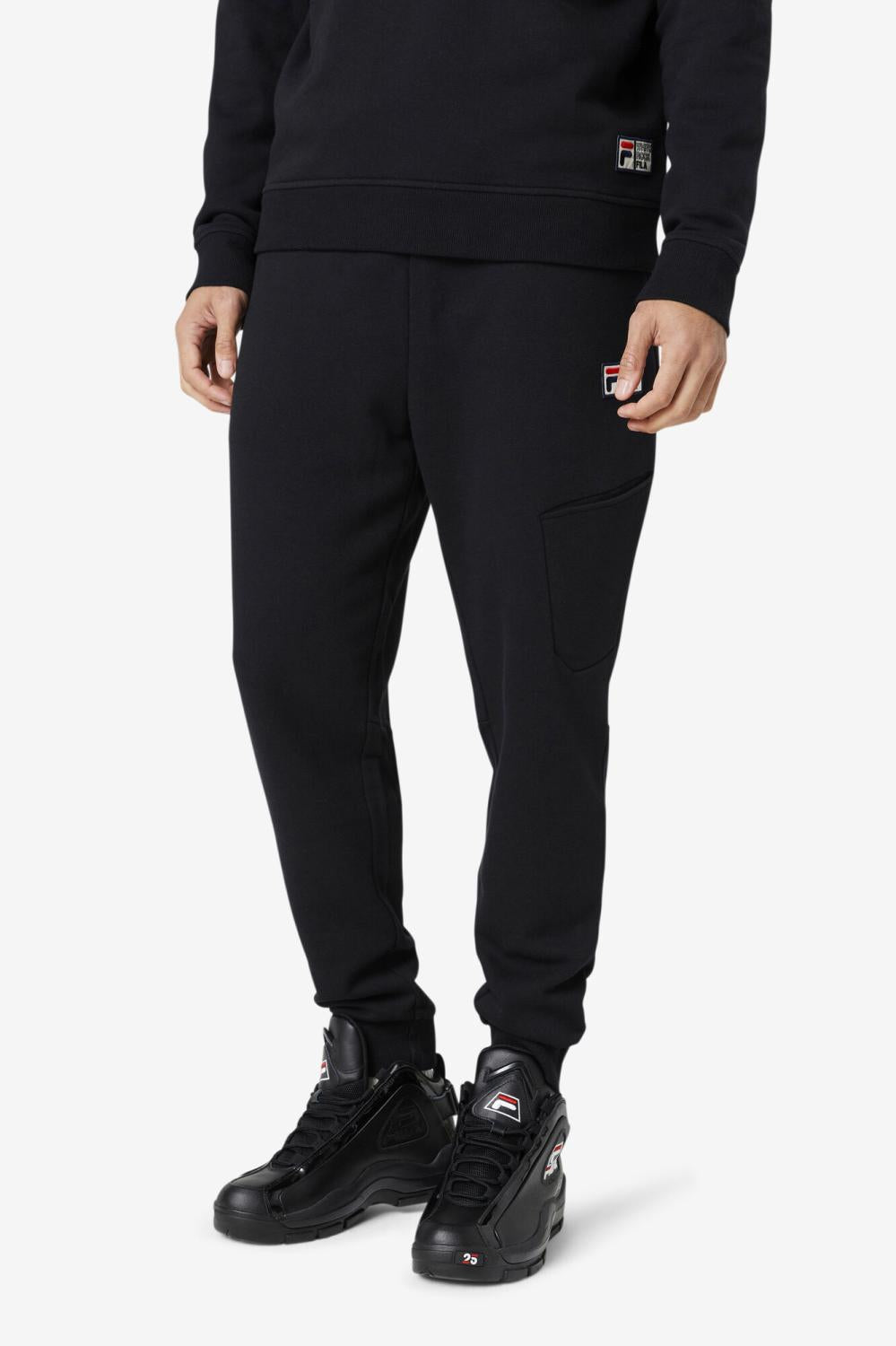 Men Pants &amp; Shorts | FILA Danube Jogger 001 BLACK