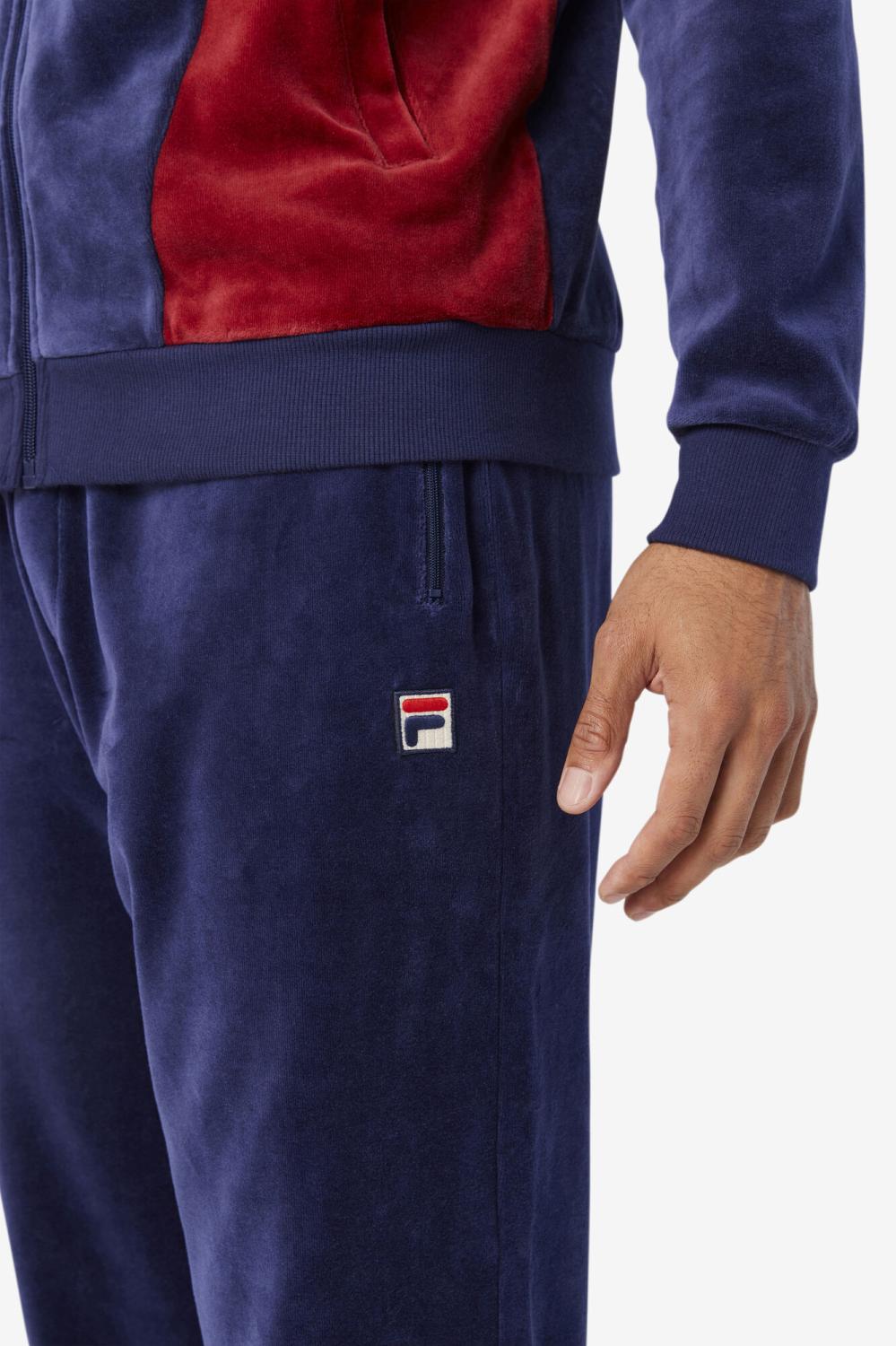 Men Pants &amp; Shorts | FILA Dortmund Velour Jogger