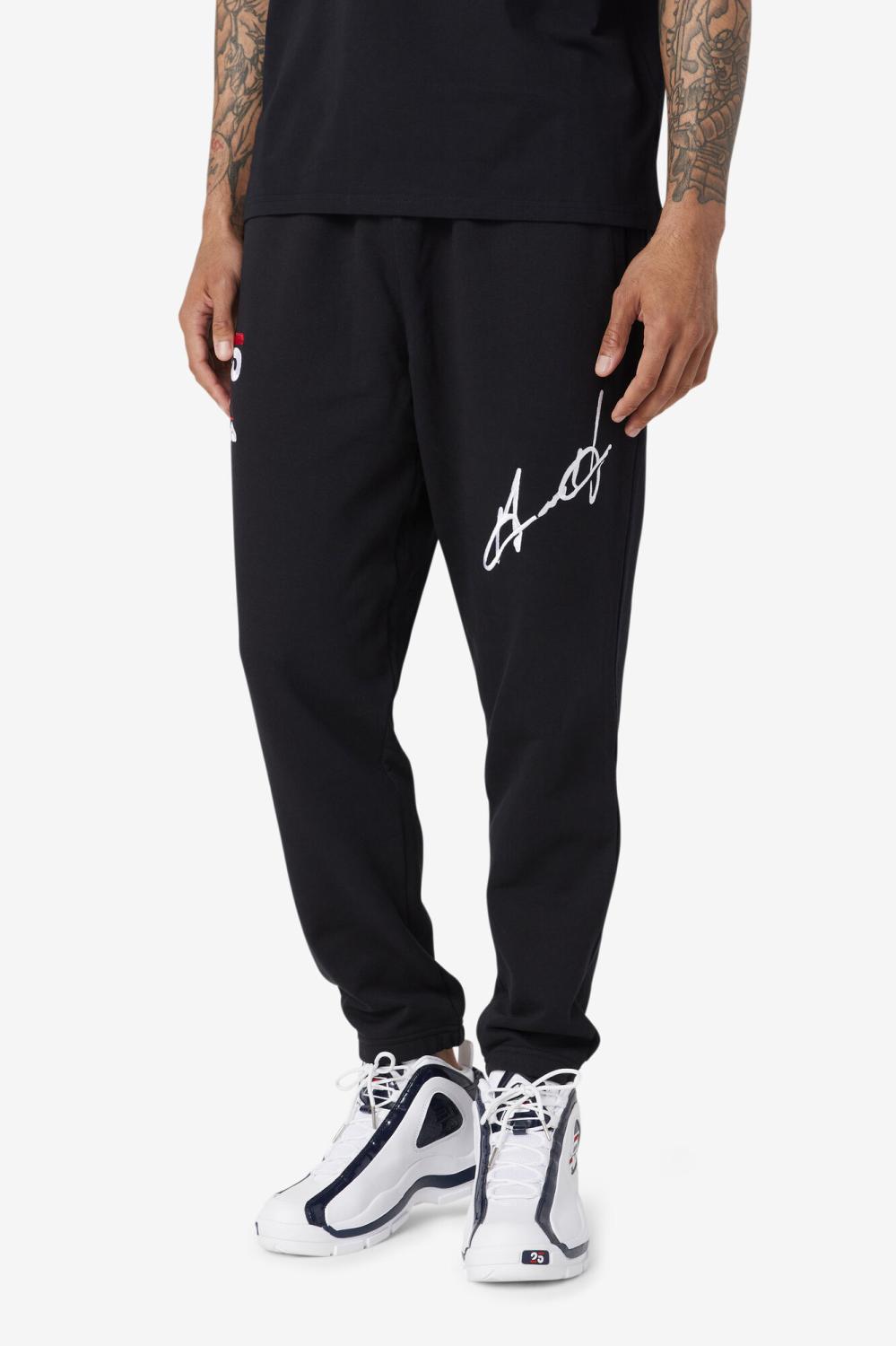 Men Pants &amp; Shorts | FILA Grant Hill Orson Pant 001 BLACK