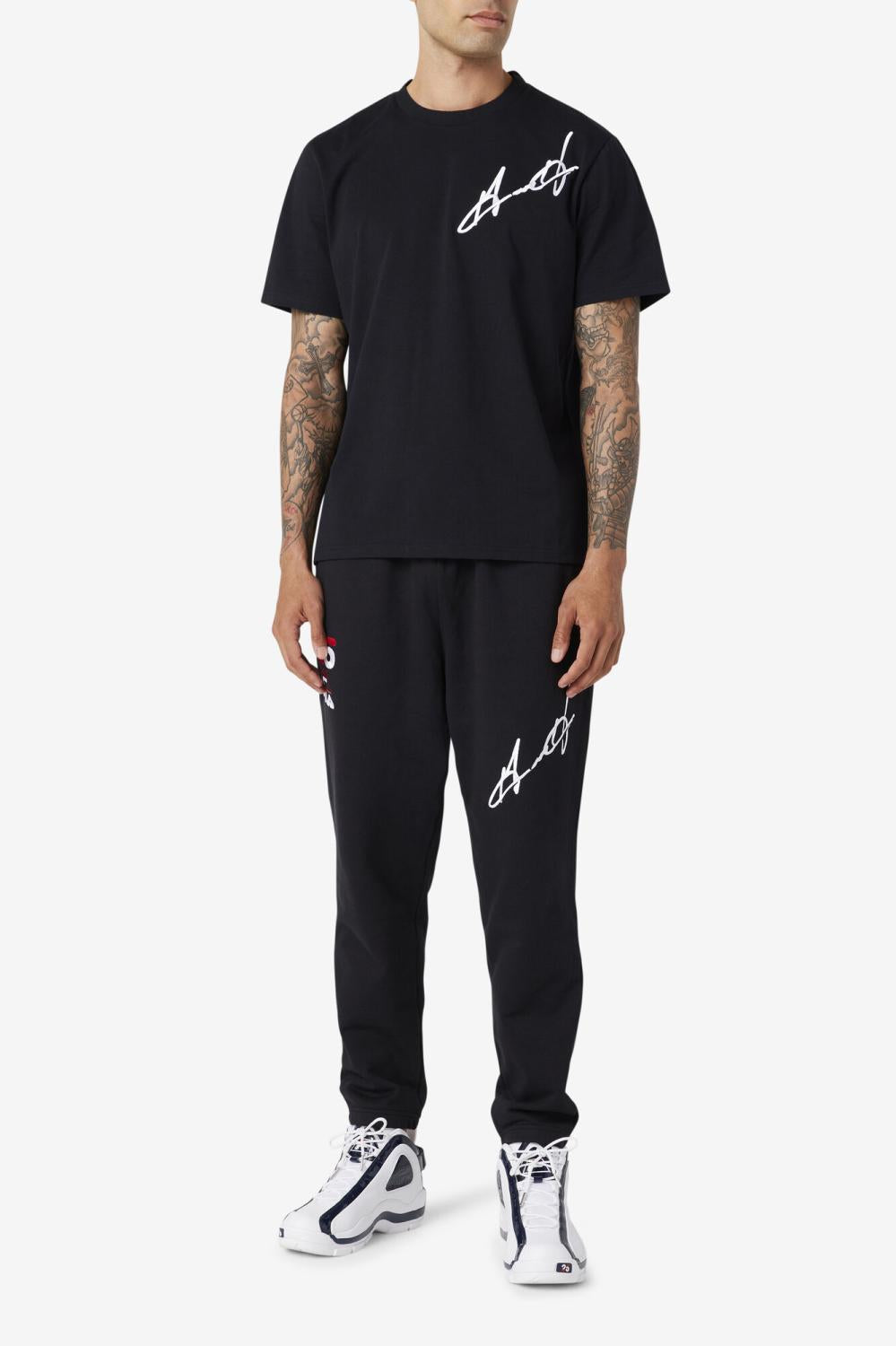 Men Pants &amp; Shorts | FILA Grant Hill Orson Pant 001 BLACK