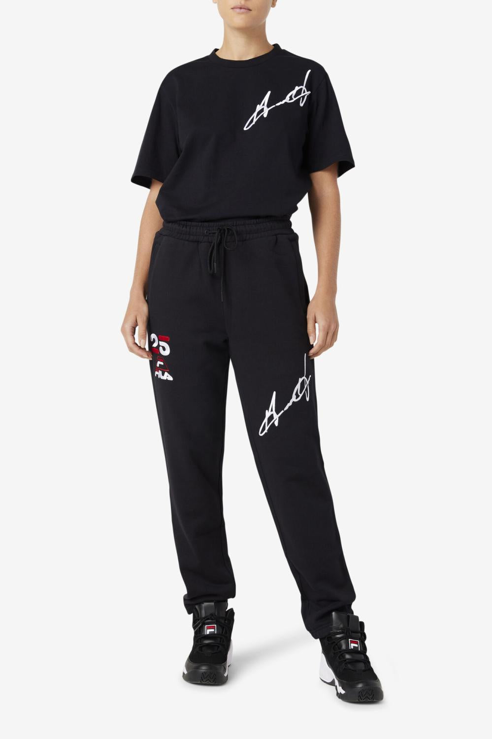 Men Pants &amp; Shorts | FILA Grant Hill Orson Pant 001 BLACK