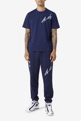 Men Pants &amp; Shorts | FILA Grant Hill Orson Pant 410 NAVY