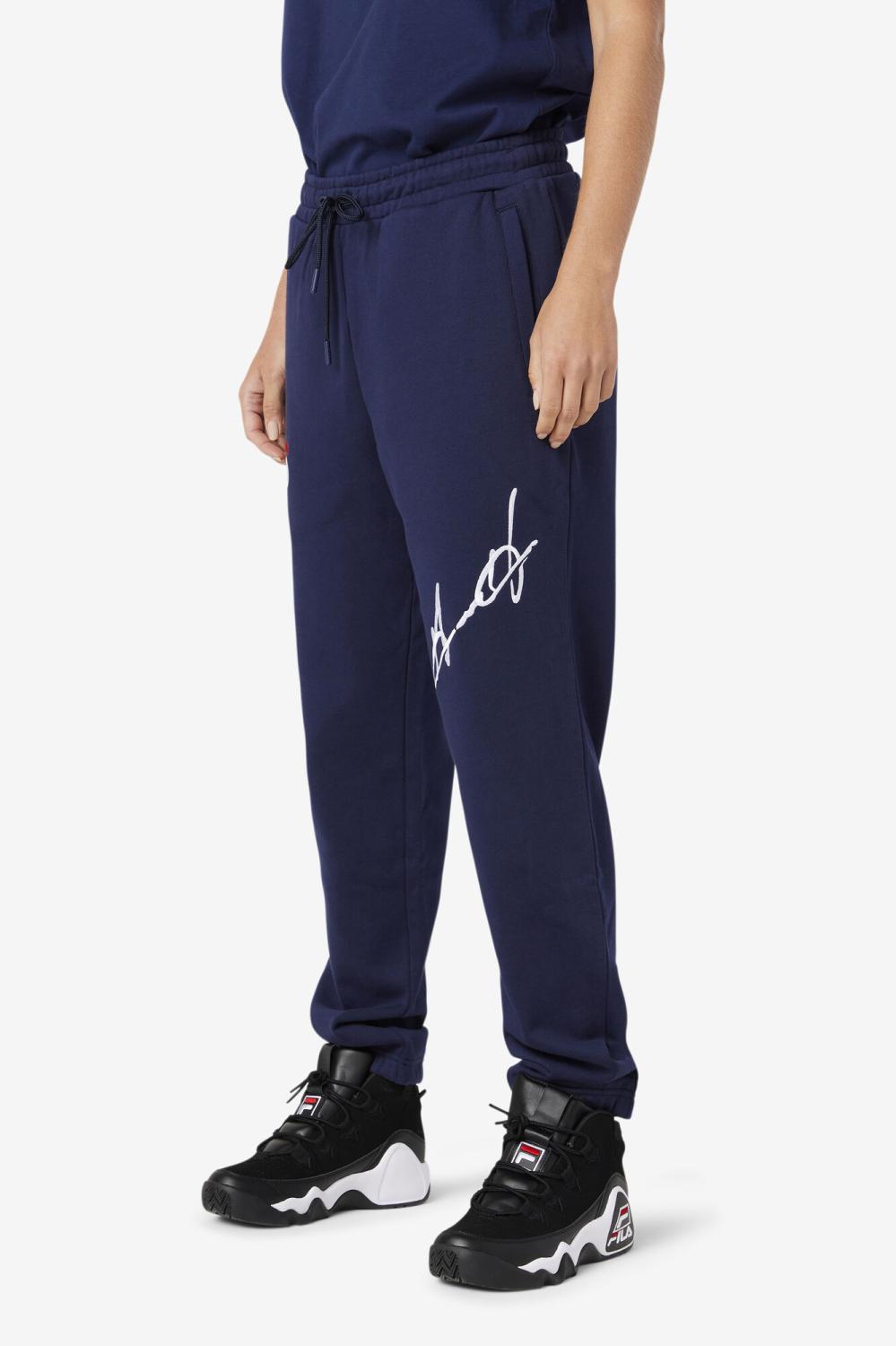 Men Pants &amp; Shorts | FILA Grant Hill Orson Pant 410 NAVY