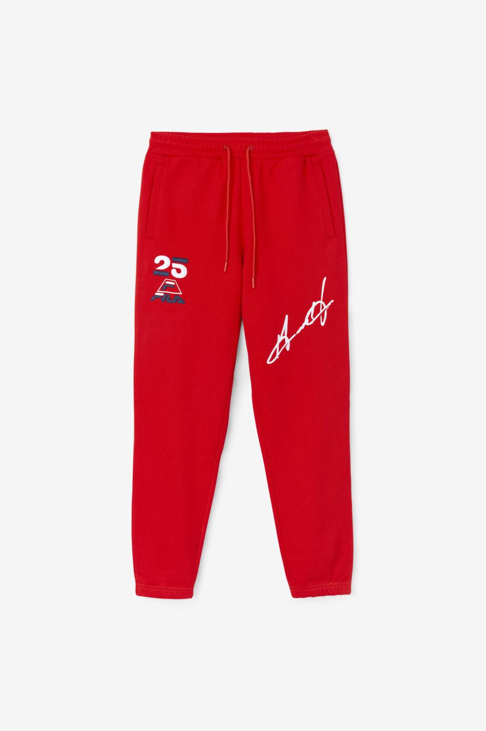 Men Pants &amp; Shorts | FILA Grant Hill Orson Pant 620 RED