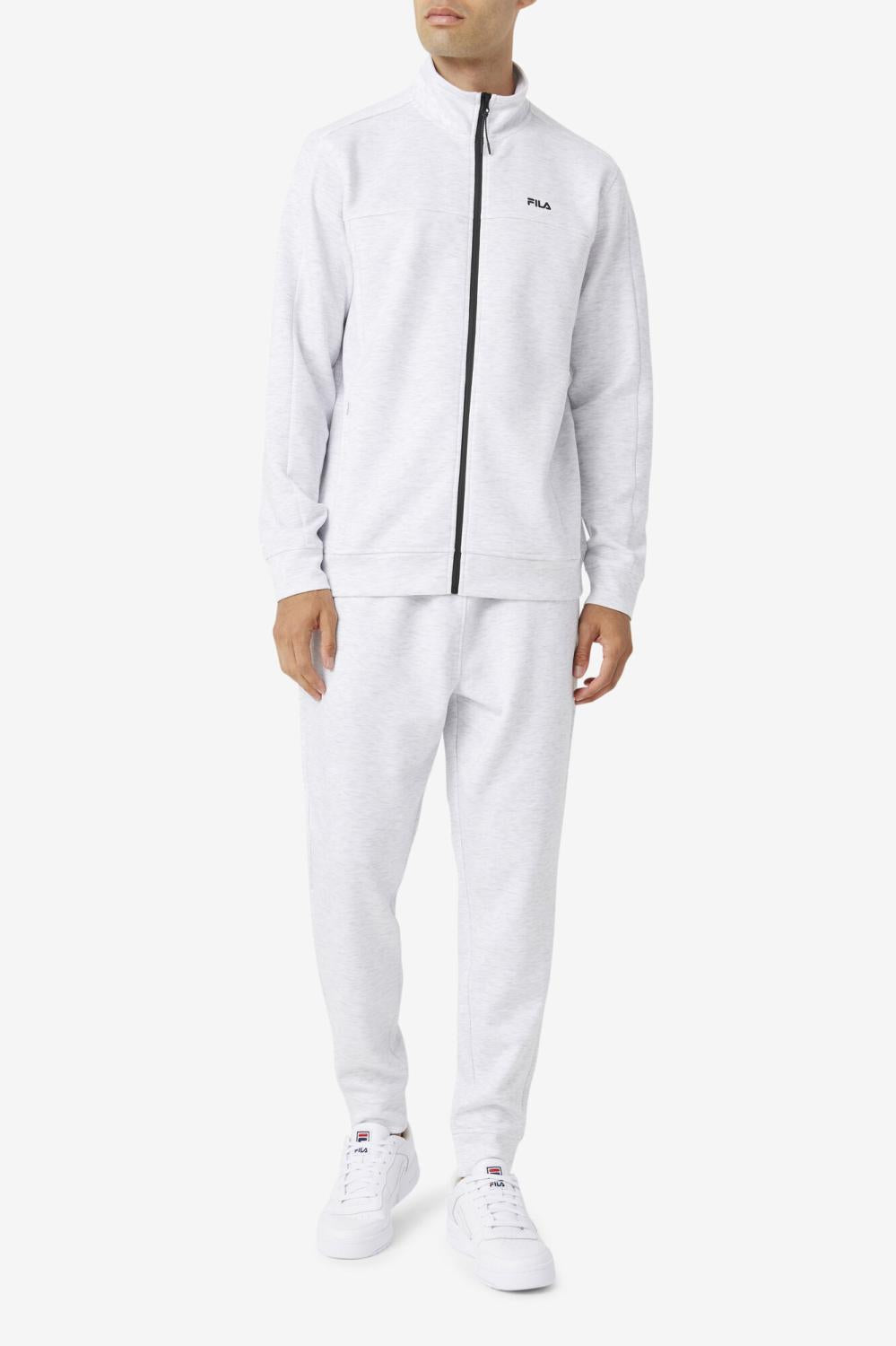 Men Pants &amp; Shorts | FILA Himmat Jogger 078 BLEACHED MARL / BLACK