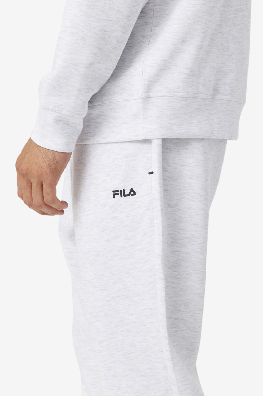 Men Pants &amp; Shorts | FILA Himmat Jogger 078 BLEACHED MARL / BLACK