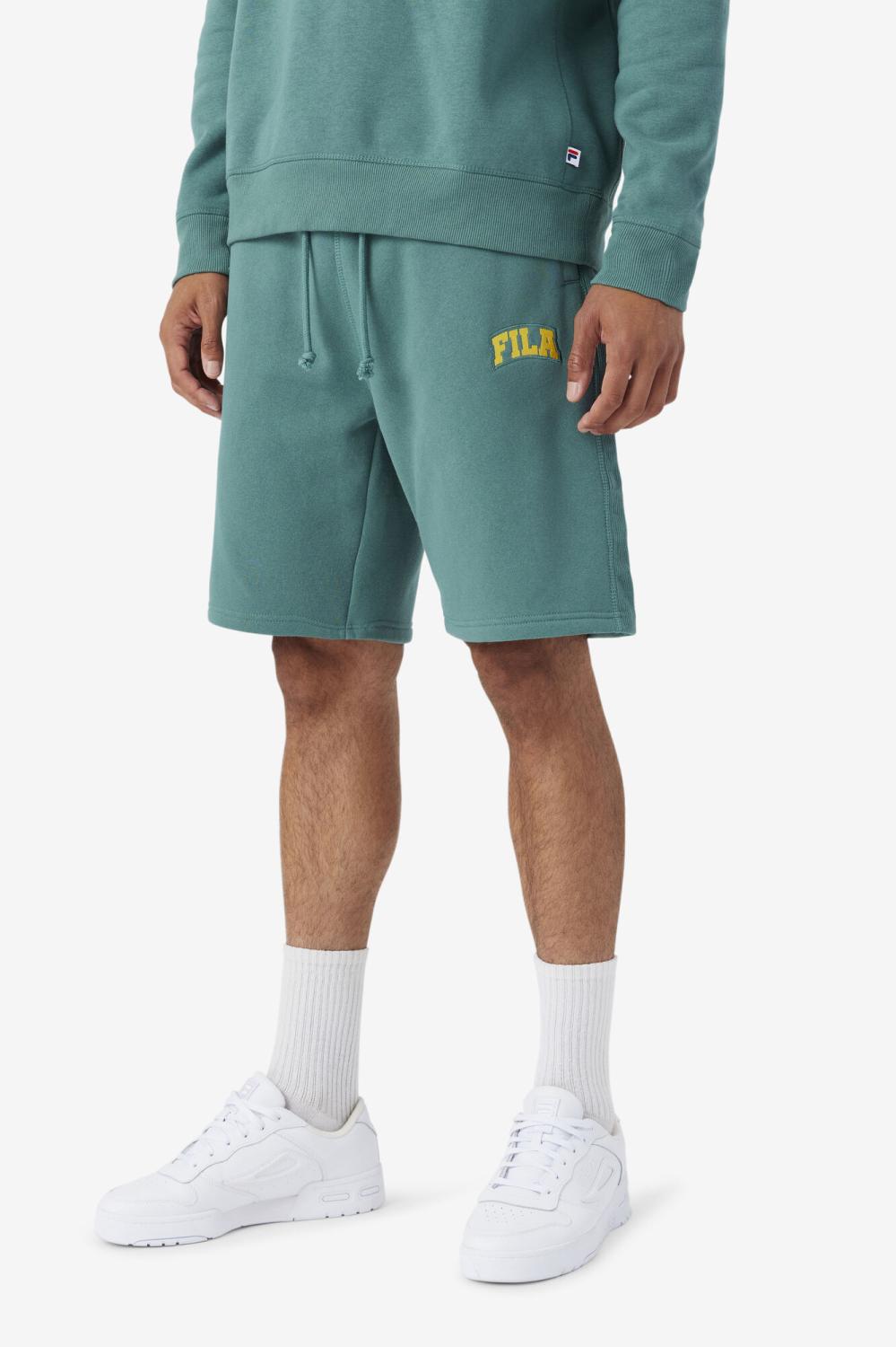 Men Pants &amp; Shorts | FILA Logan Short 320 BLUE SPRUCE / MIMOSA