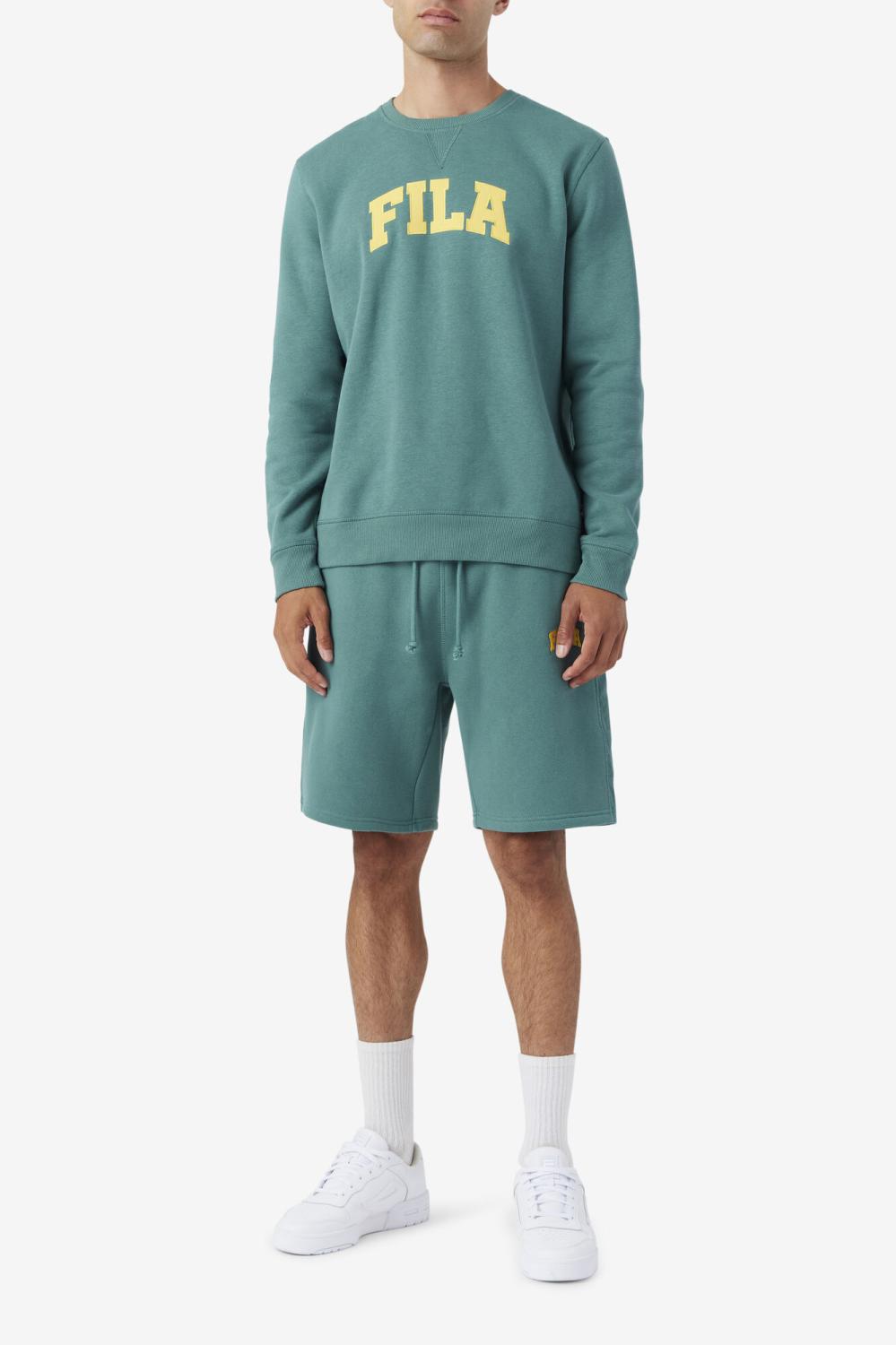 Men Pants &amp; Shorts | FILA Logan Short 320 BLUE SPRUCE / MIMOSA