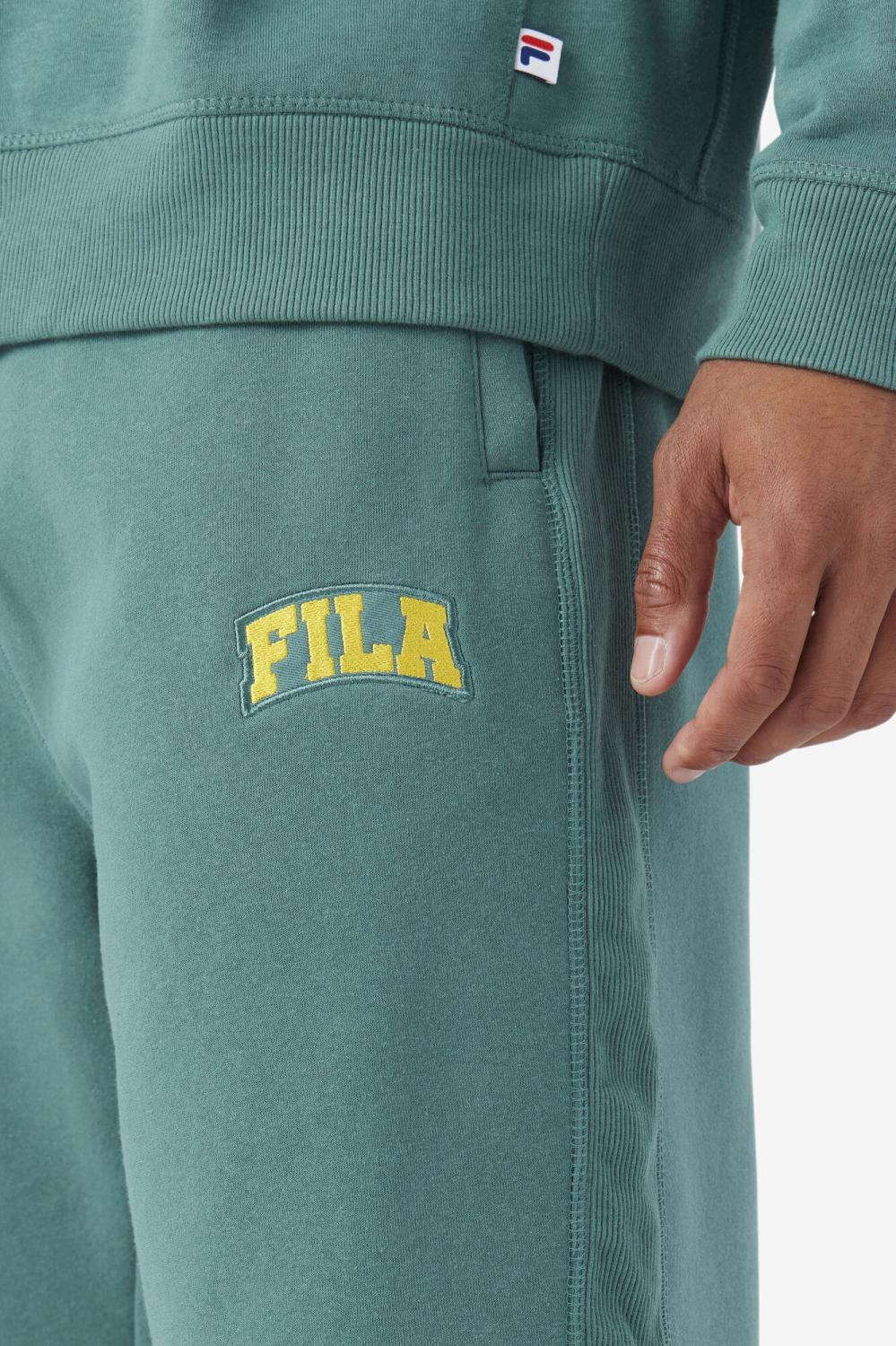 Men Pants &amp; Shorts | FILA Logan Short 320 BLUE SPRUCE / MIMOSA