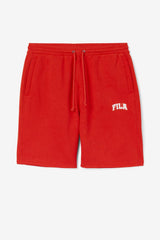 Men Pants &amp; Shorts | FILA Logan Short 625 FIERY RED / GARDENIA