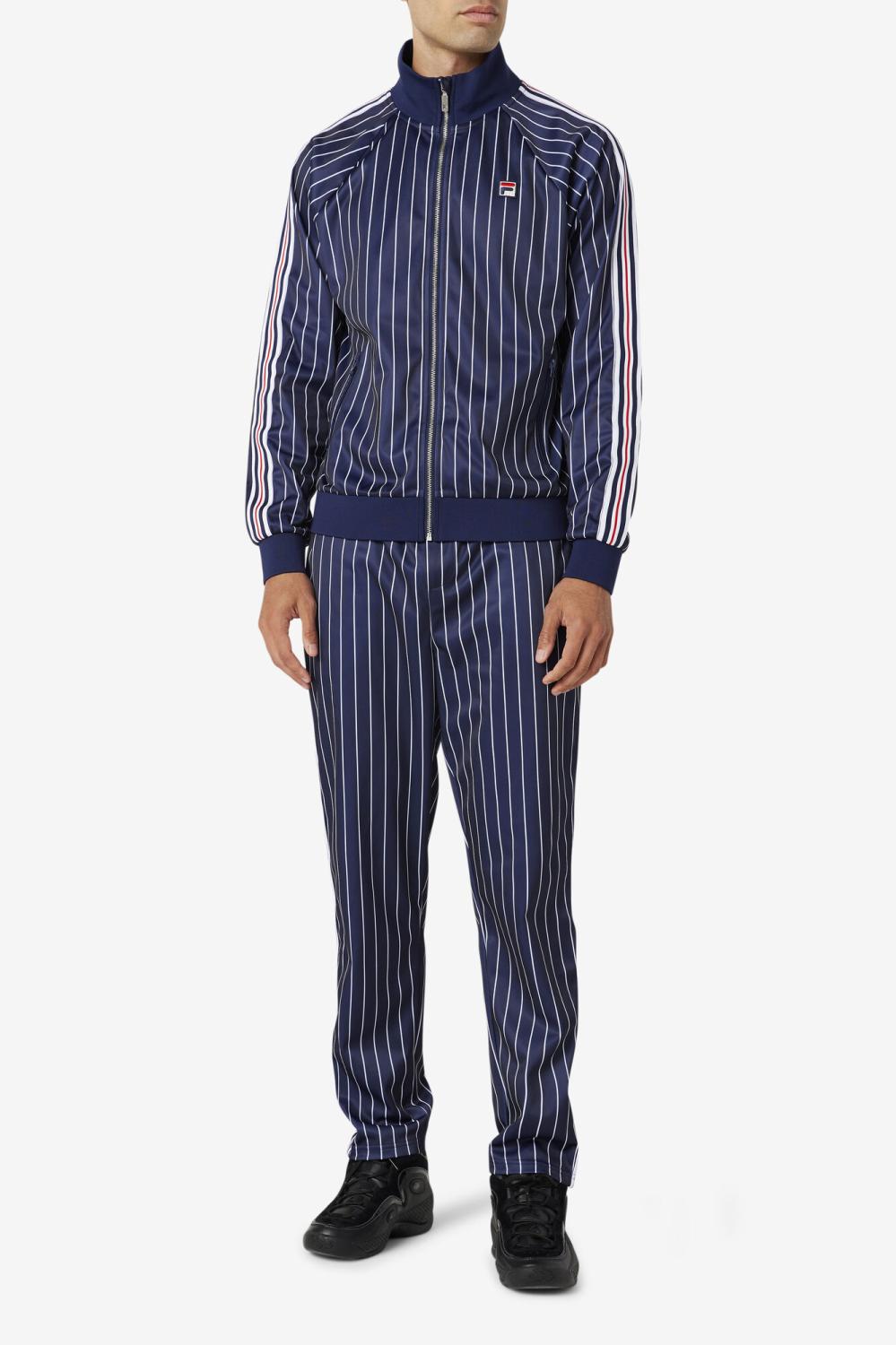 Men Pants &amp; Shorts | FILA Lyons Track Pant 410 PEACOAT / WHITE