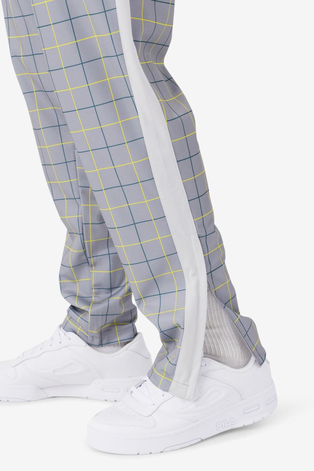 Men Pants &amp; Shorts | FILA Oshan Track Pant 042 MONUMENT / PUMICE STONE / JUNE BUG