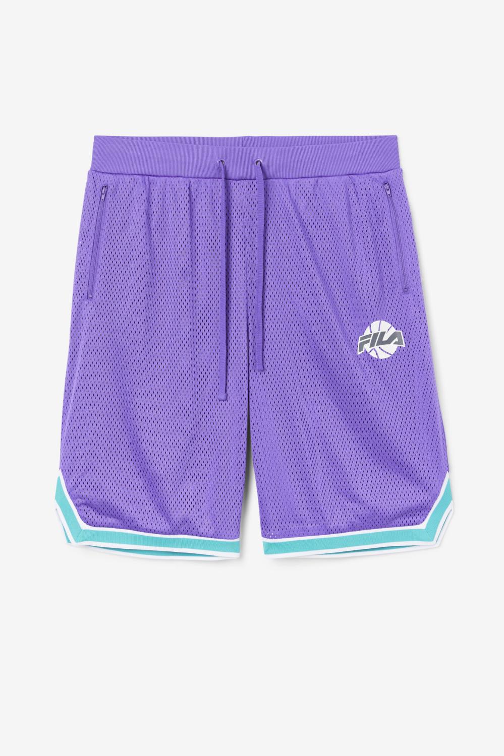 Men Pants &amp; Shorts | FILA Ovi Basketball Short 588 ELECTRIC PURPLE / CERAMIC / WHITE / DARK SHADOW