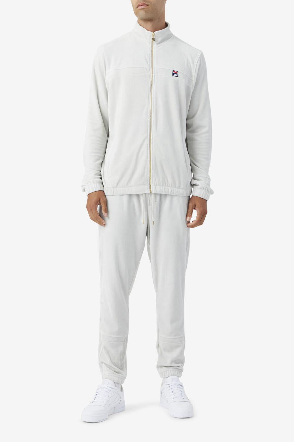 Men Pants &amp; Shorts | FILA Ravid Velour Pant 041 DAWN BLUE