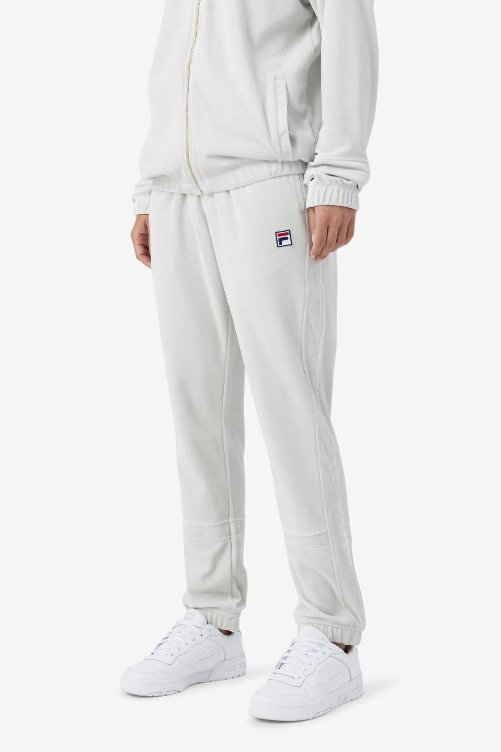 Men Pants &amp; Shorts | FILA Ravid Velour Pant 041 DAWN BLUE