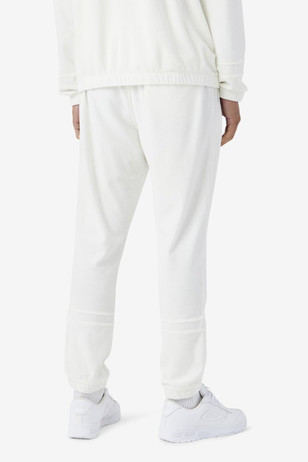 Men Pants &amp; Shorts | FILA Ravid Velour Pant 172 EGRET