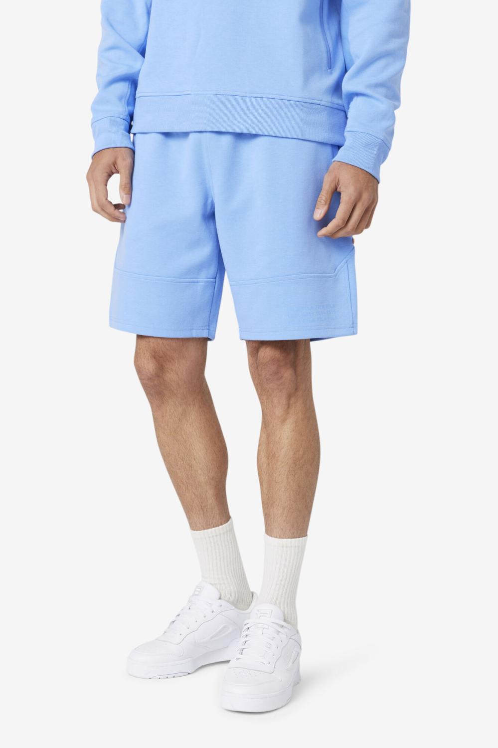 Men Pants &amp; Shorts | FILA Rihaan Short 918 CORNFLOWER BLUE / CORNFLOWER BLUE / CORAL CLOUD