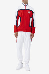 Men Pants &amp; Shorts | FILA Sanz Windpant 100 WHITE / FILA NAVY / FILA RED