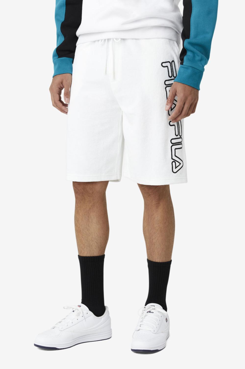 Men Pants &amp; Shorts | FILA Theo Short 100 WHITE