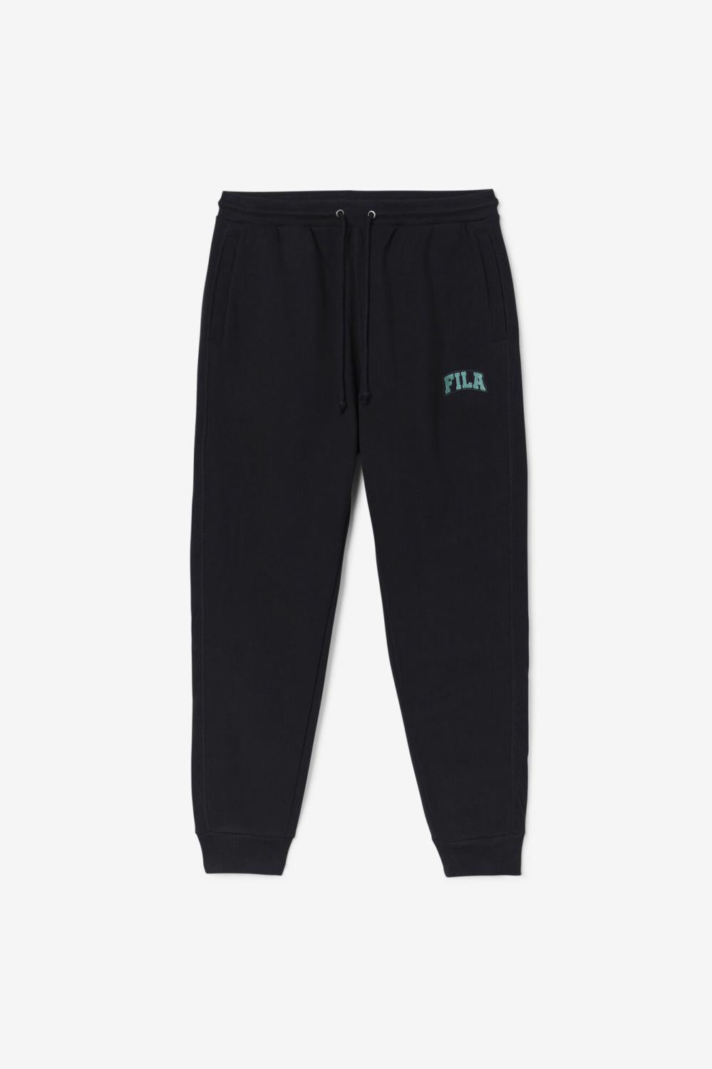 Men Pants &amp; Shorts | FILA Trent Jogger 001 BLACK / BLUE SPRUCE